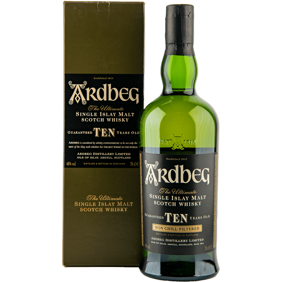 Ardbeg 10 Years Bourbon Cask Single Malt Whisky 46% VinoDiverso