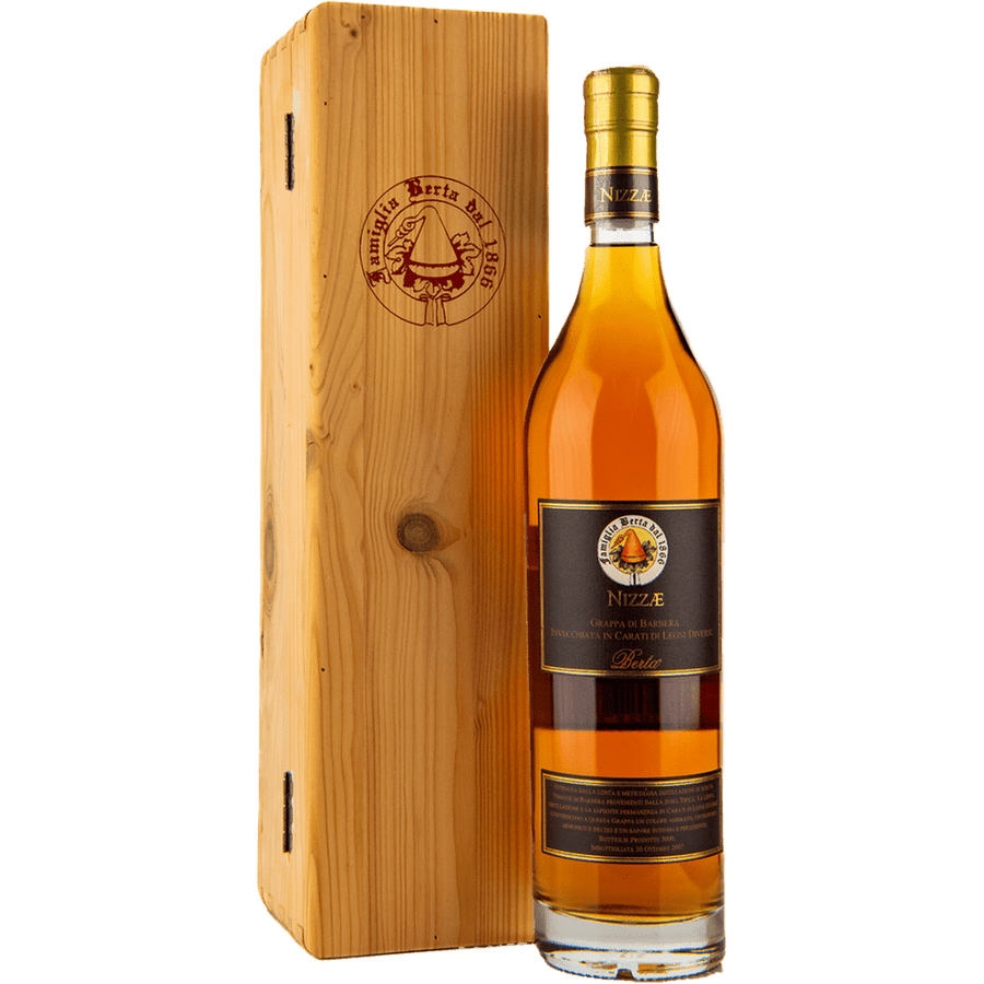 Berta Grappa Nizzae mit Holzkiste VinoDiverso