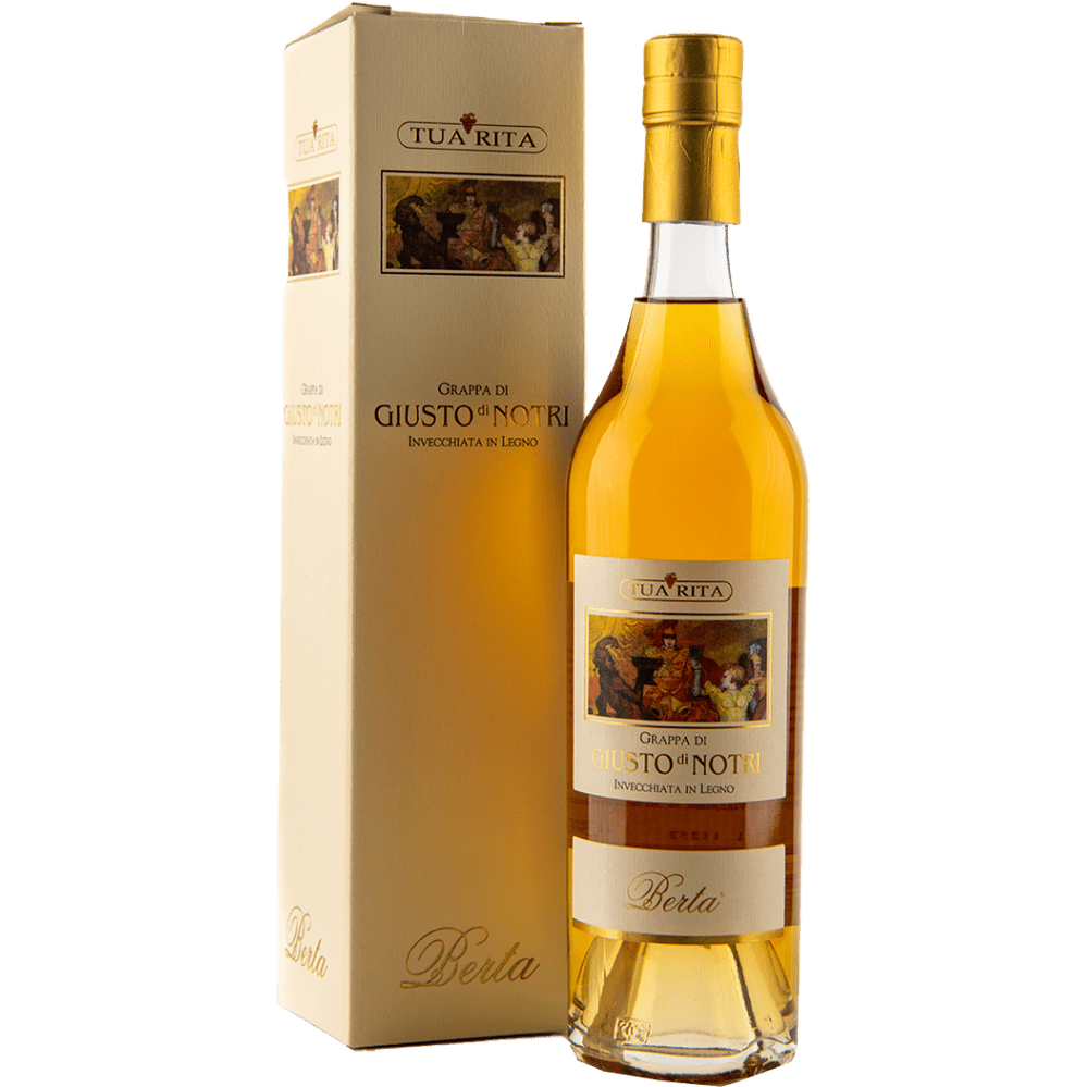 Berta Grappa di Giusto di Notri Tua Rita 43% VinoDiverso