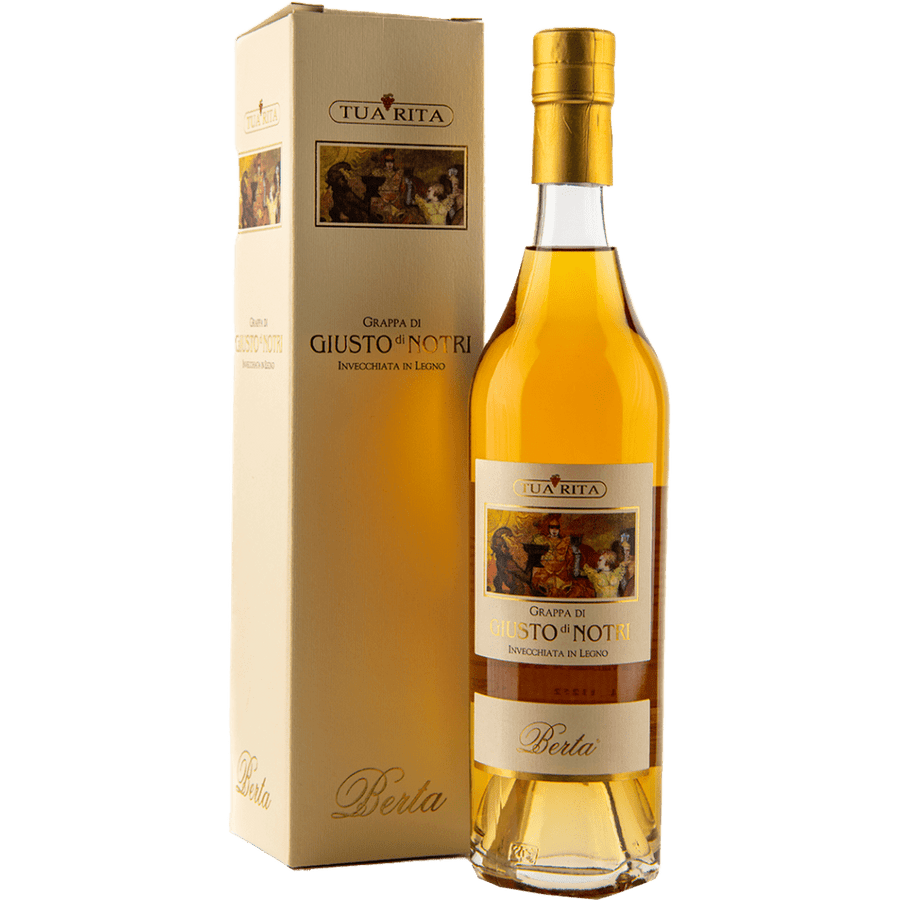 Berta Grappa di Giusto di Notri Tua Rita 43% VinoDiverso