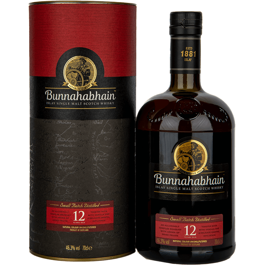 Bunnahabhain 12 Year Single Malt Whisky 46.3% VinoDiverso