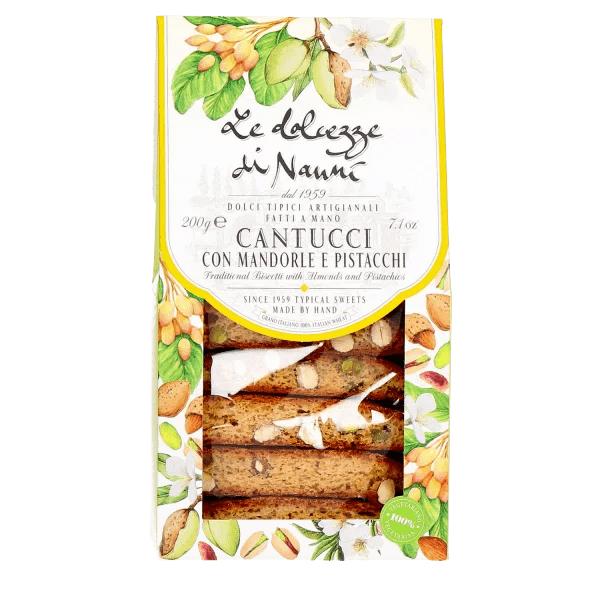 Cantucci Mandorle e Pistacchi 200g