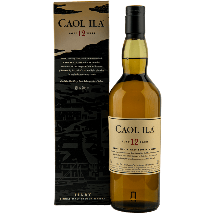 Caol Ila 12 Year Single Malt Whisky 43%
