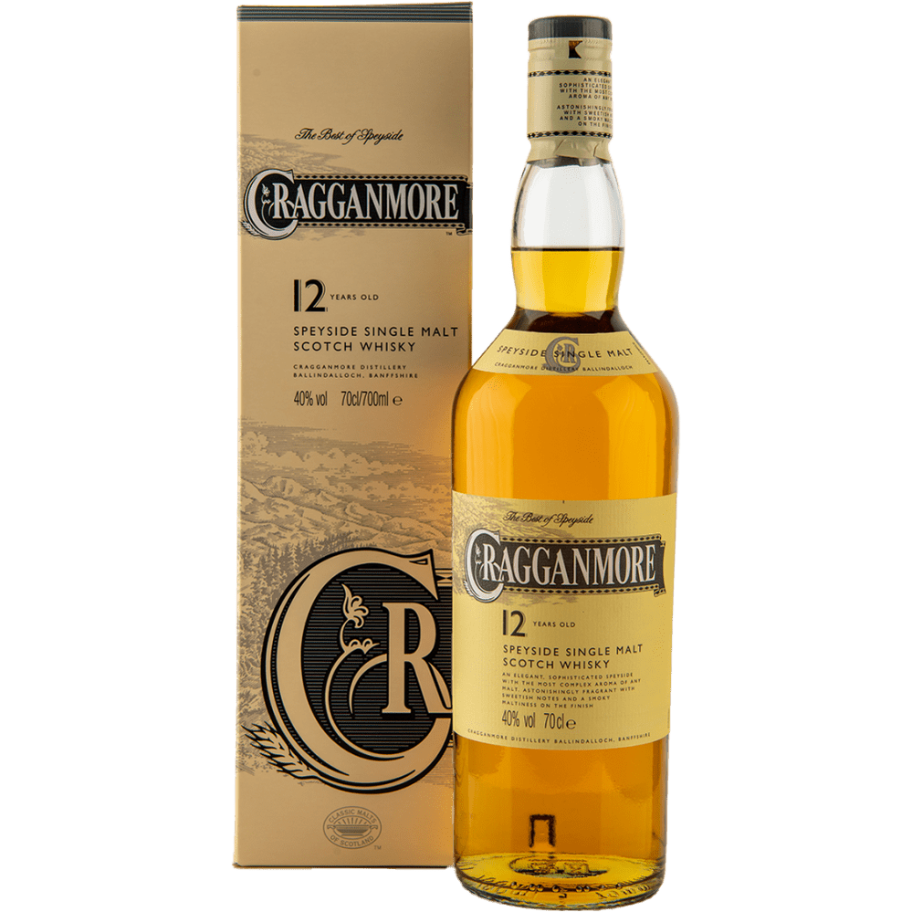 Cragganmore 12 Year Single Malt Whisky 40%