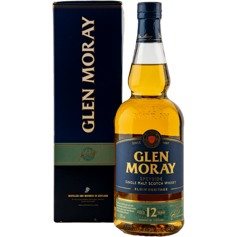 Glen Moray 12 Years Old Singel Malt Whisky 40%