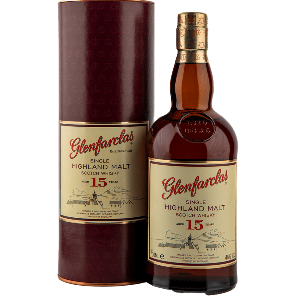 Glenfarclas 15y Singel Malt Sherry Whisky 46% VinoDiverso