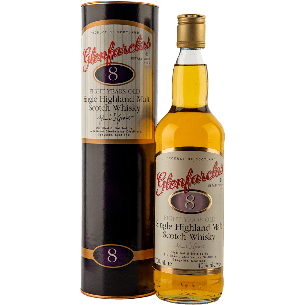 Glenfarclas 8 Years Single Malt Whisky 40%