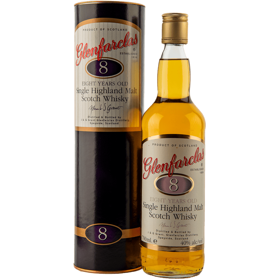 Glenfarclas 8 Years Single Malt Whisky 40%