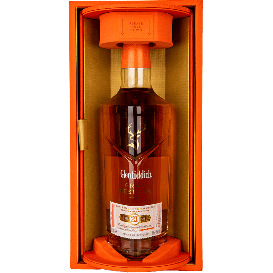 Glenfiddich 21 Years Gran Reserva Singel Malt Rum Finish Whisky 40%