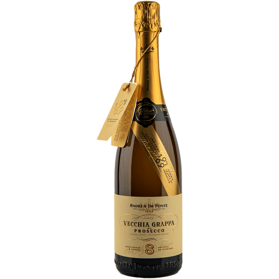 Grappa Vecchia da Prosecco Andrea de Ponte 42% VinoDiverso