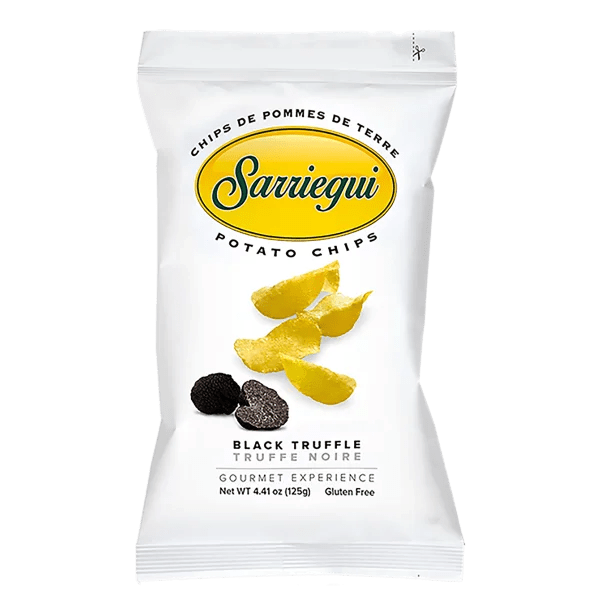 Kartoffelchips mit Schwarzem Trüffel