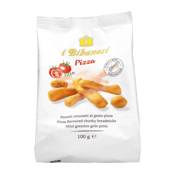 Kurze Grissini mit Pizzagewürz