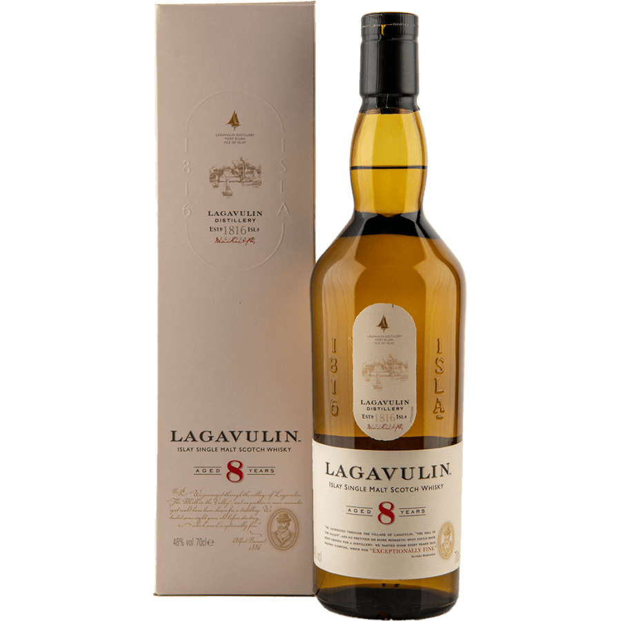 Lagavulin 8 Years Single Malt Islay Whisky 48% VinoDiverso