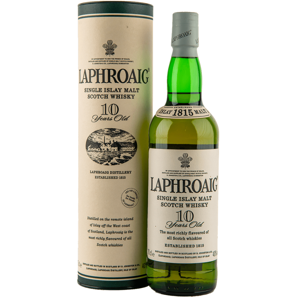 Laphroaig 10 Years Single Malt Islay Whisky 40% VinoDiverso