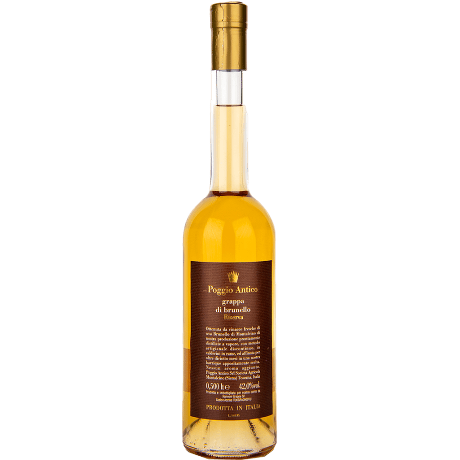 Poggio Antico Grappa di Brunello 42% VinoDiverso