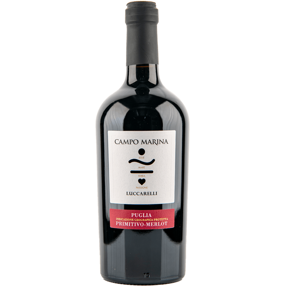 Primitivo Merlot Campo Marina Luccarelli IGP VinoDiverso