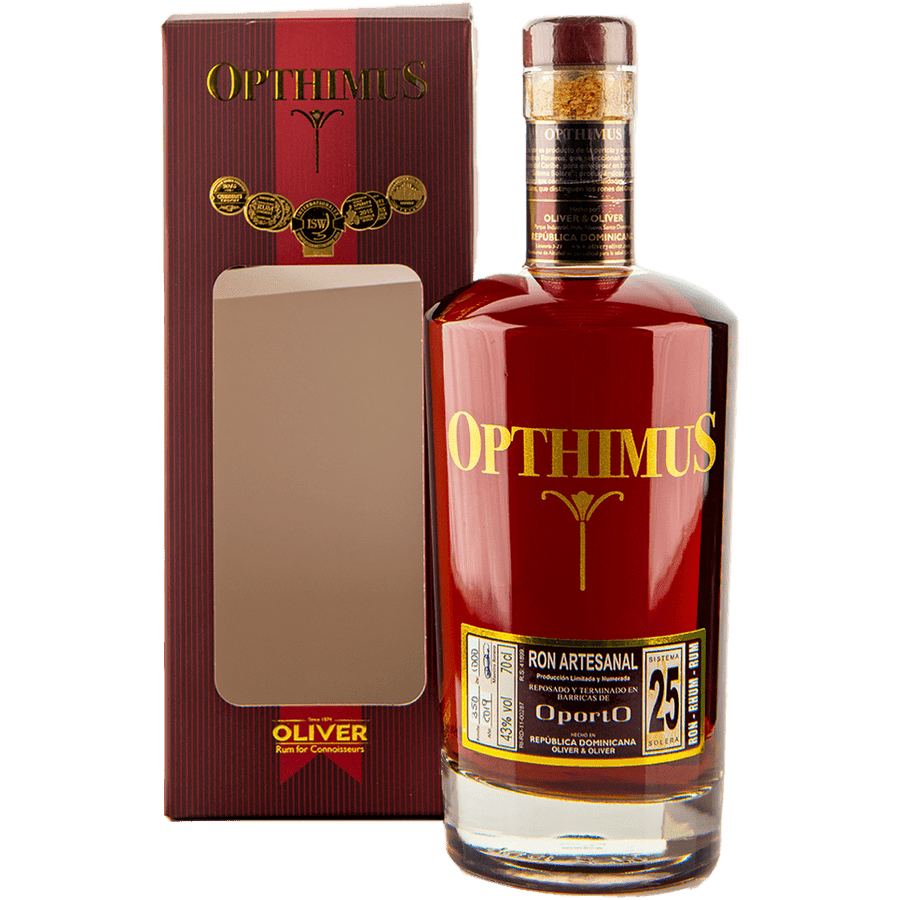 Rum Opthimus 25 Jahre Solera Oporto 43% VinoDiverso