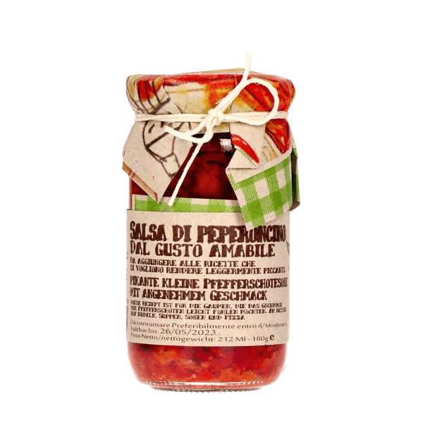 Salsa Peperoncino dal Gusto amabile