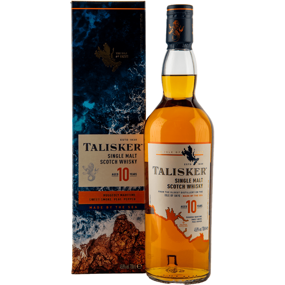 Talisker 10 Years Single Malt Whisky 45.8%