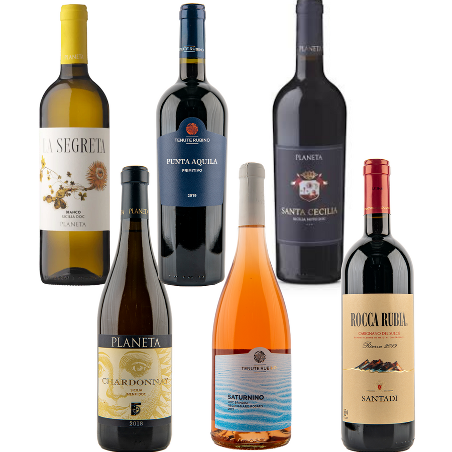 Tasting Box SÜDITALIEN - Ein Hauch Dolce Vita in jedem Glas
